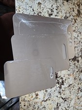 Set Of 3 Stainless Steel Cutting Boards