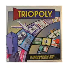 Reveal Entertainment Boardgame Triopoly Box VG+/Mint