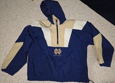 Starter Mens Notre Dame Jacket Size XL