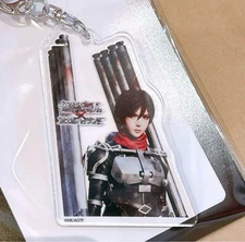 Attack On Titan Mikasa Acrylic Keychain Limited Fujiq Fujikyu Highland JP LTD