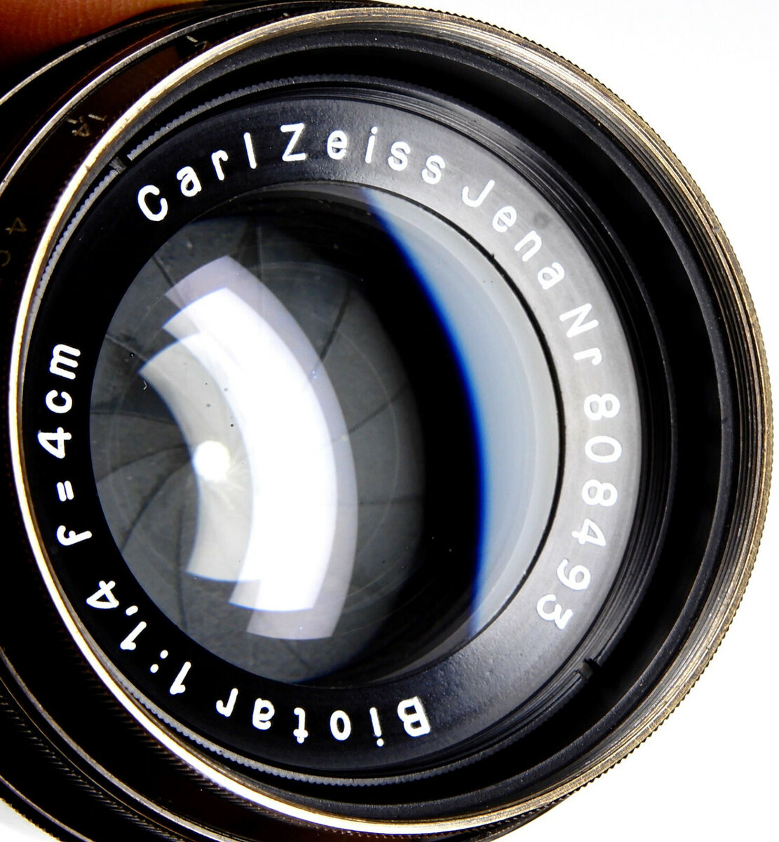Carl Zeiss Jena Black Paint 4cm f1.4 Biotar Leica M mount Carl Zeiss Jena Black Paint 4cm f1.4 Biotar Leica M mount