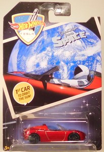 Details About Hot Wheels 2019 1st Car To Orbit The Sun 08 Tesla Roadster Greetings From Space