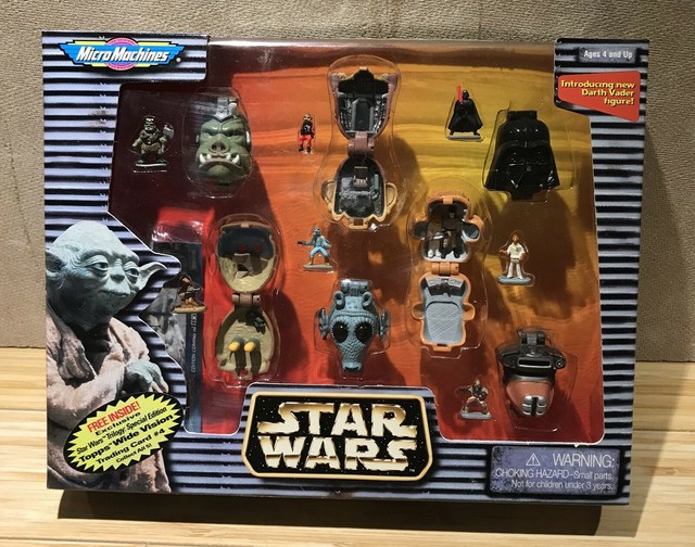 STAR WARS 1996 MICRO MACHINES MINIATURE FIGURE HEADS GALOOB 68038 MIB for sale online