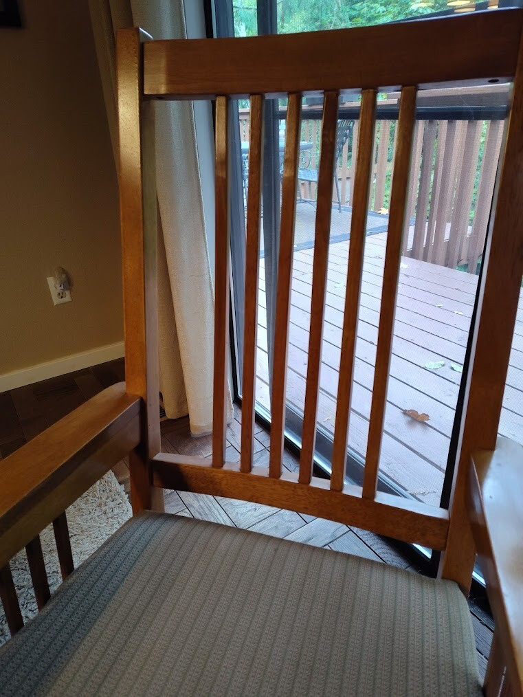 Set of 6 Antique Solid Oak Dining Chairs eBay