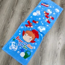 Ponyo on Cliff PONYO Princess Towel Sweat Towel Cotton