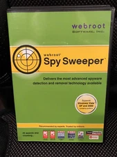 Webroot Spy Sweeper Windows 2003-2007 Software plus Case 