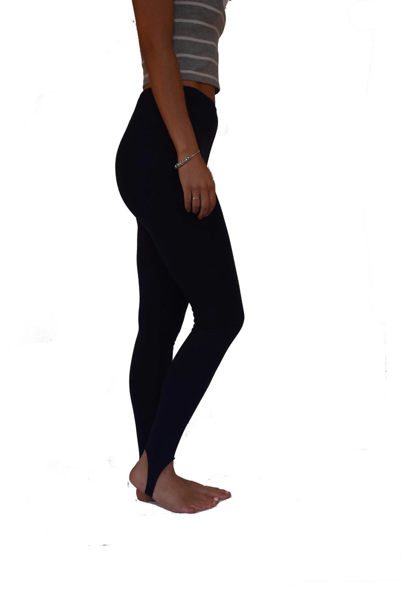 EXTRA LONG TALL Leggings Pants HIGH WAIST STIRRUP COTTON Stretch SIZE 6 - 24