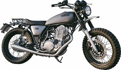 Yamaha Sr400 Sr500 Scrambler Style Aluminum Front Fender A 4 Ebay