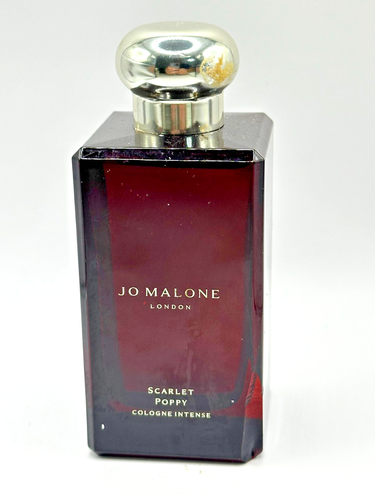 Jo Malone Scarlet Poppy Cologne Intense 3.4 Oz. / 100m broken bottle see picture