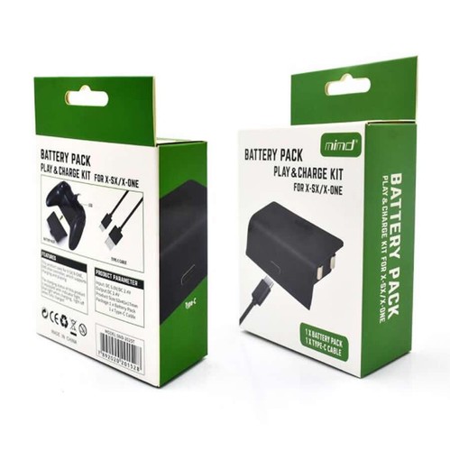 Wiederaufladbarer Akku 1200mAh + USB-C Kabel für Xbox Serie X Serie S Controller - Bild 16 von 30