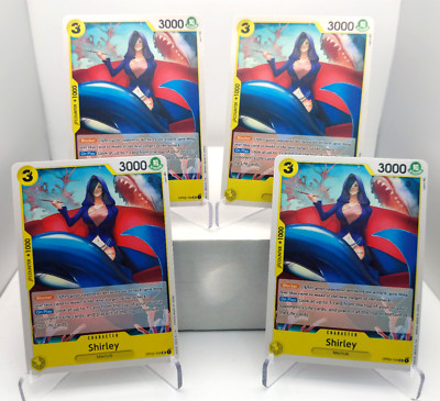 Shirley Playset - OP03-104 x4 - Pillars of Strength - One Piece TCG - English