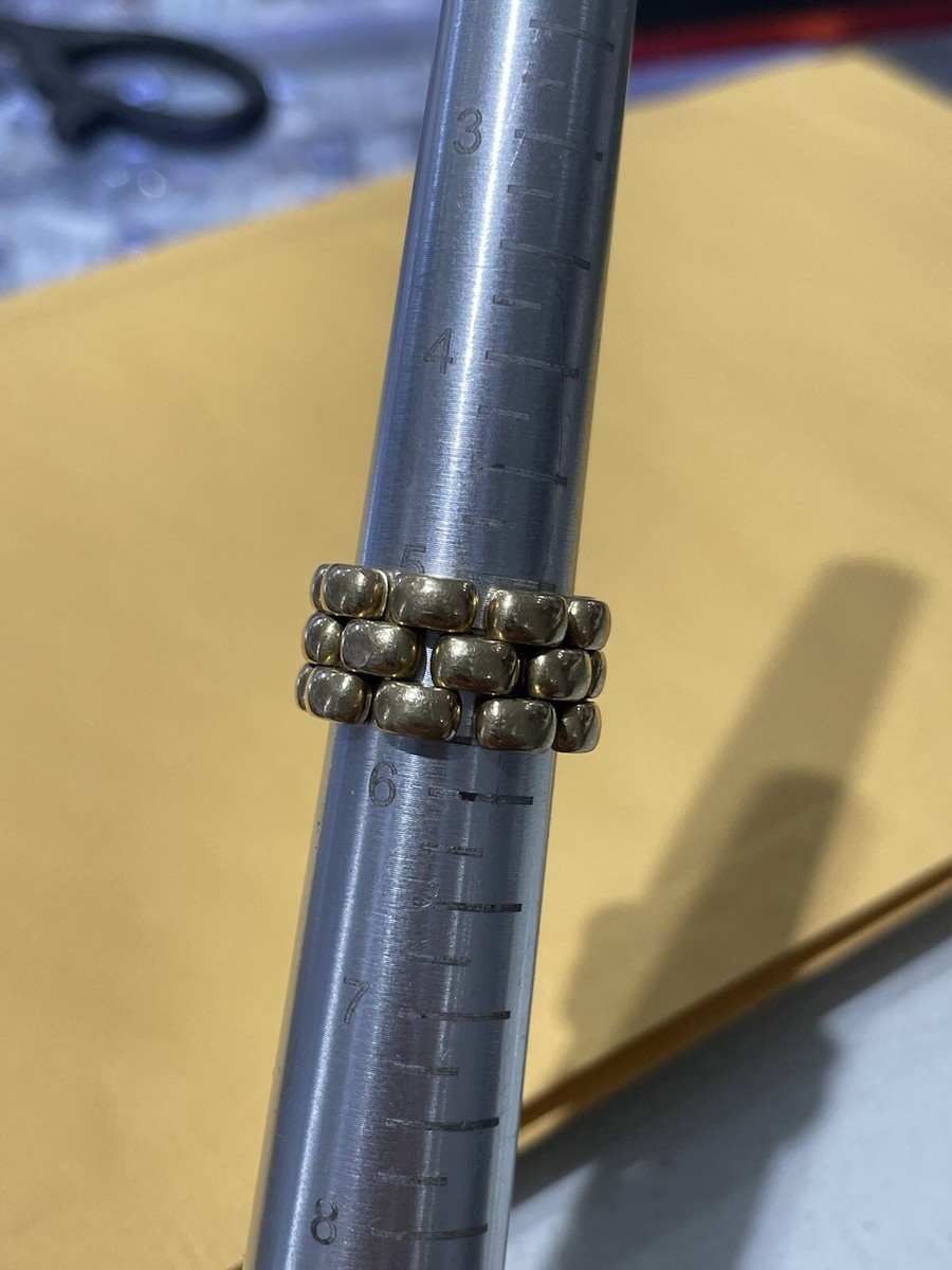 Chopard Happy Diamond Heart Ring 18K Yellow Gold Flexible Chopard Happy Diamond Heart Ring 18K Yellow Gold Flexible