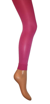 Rosa Strumpfhose ohne Fuß. 8-12 NEU volle Länge blickdicht. Tanz Yoga