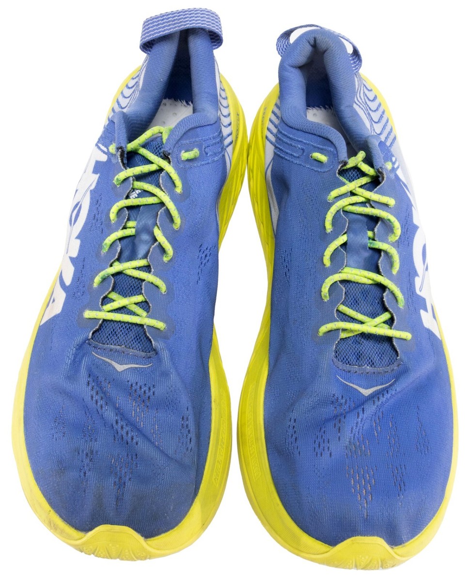 Hoka OneOne Carbon X Running Shoes US Men 12 BLUE  display picture 1