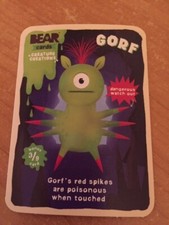 Bear Yo Yo card - Creature Creations #3 - Gorf