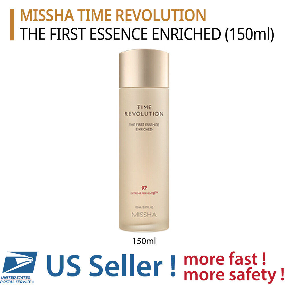 MISSHA TIME REVOLUTION THE FIRST ESSENCE ENRICHED (150ml)  - US SELLER -