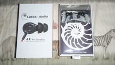 CARDAS AUDIO A8 EAR SPEAKERS 30TH ANNIVERSARY LIMITED EDITION HEADPHONES IEM
