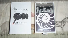 CARDAS AUDIO A8 EAR SPEAKERS 30TH ANNIVERSARY LIMITED EDITION HEADPHONES IEM