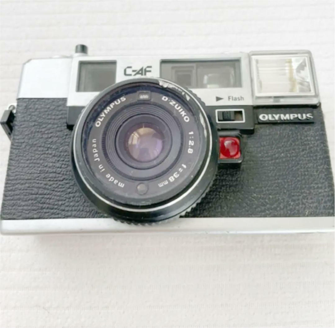 As-is】Olympus C AF w/ D Zuiko 38mm f2.8 35mm Point & Shoot Camera 