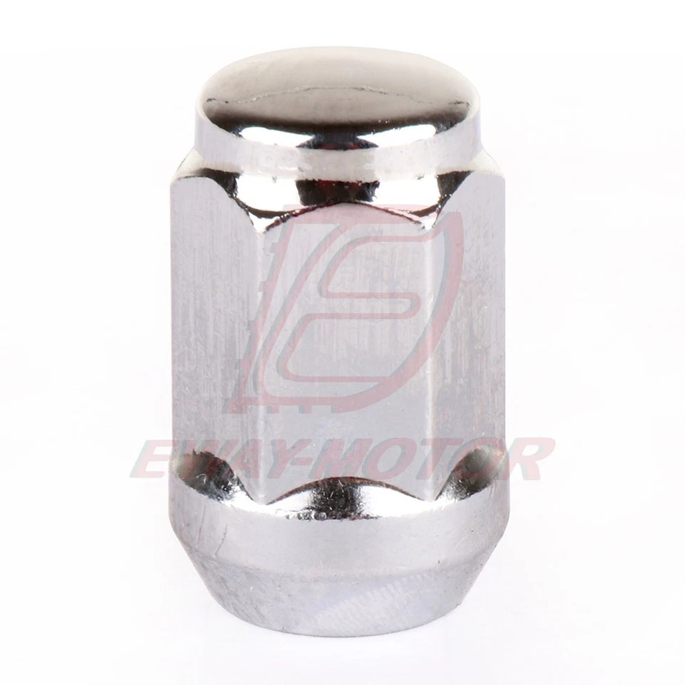 24 tuercas cromadas de 7/16"-20 para camioneta Chevrolet K10 Suburban Blazer GMC Jimmy Foto 3 de 4