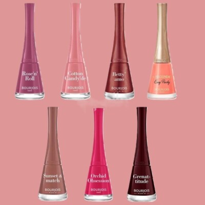 Bourjois 1 Sekunde Nagellack Baumwolle Süßigkeiten 50 sortiert für die Nagelpflege