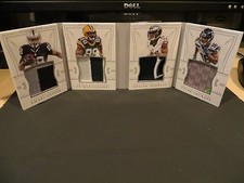 National Treasures Rookie Booklet Cooper Lockett Agholor Montgomery 04/25  2015