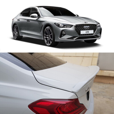 Rear Trunk Wing Spoiler Painted for 2018 2020 Hyundai Genesis G70