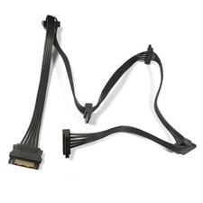 15Pin SATA Power 4 Pin 1 Male To 5 Female Splitter Hard Drive Cable for HDD SSD