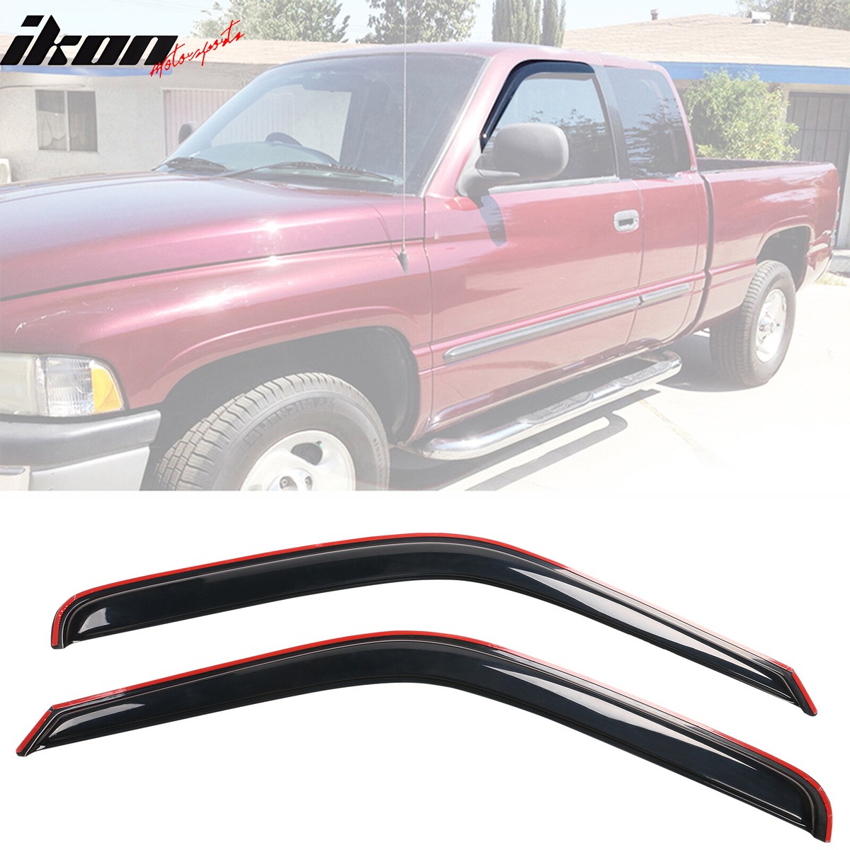 RAM 1500 Exterior Door Handles; Front; Black (02-08 RAM 1500 W/o - Foto 9
