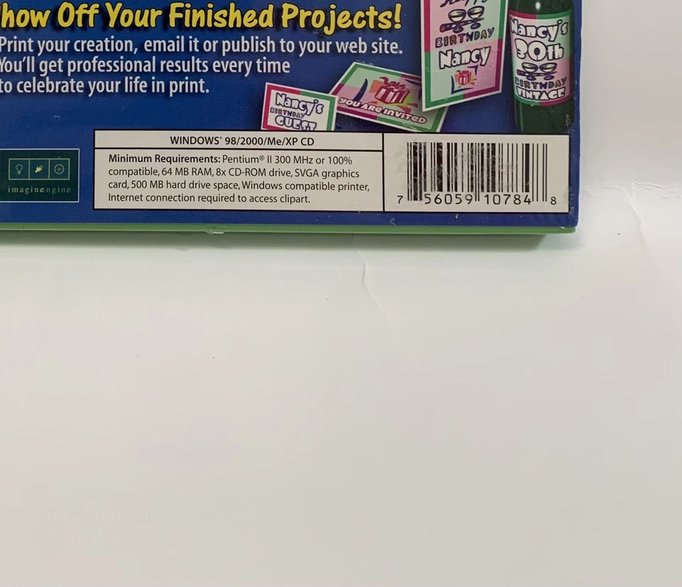 Print Workshop Limited Edition PC CD ROM Software Valusoft Create Cards Labels - Image 3 of 3