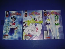 Sailor Moon #19 #21 & #23 all VF+ to NM 9.2 2000! Chix Comix 1st print Tokyopop