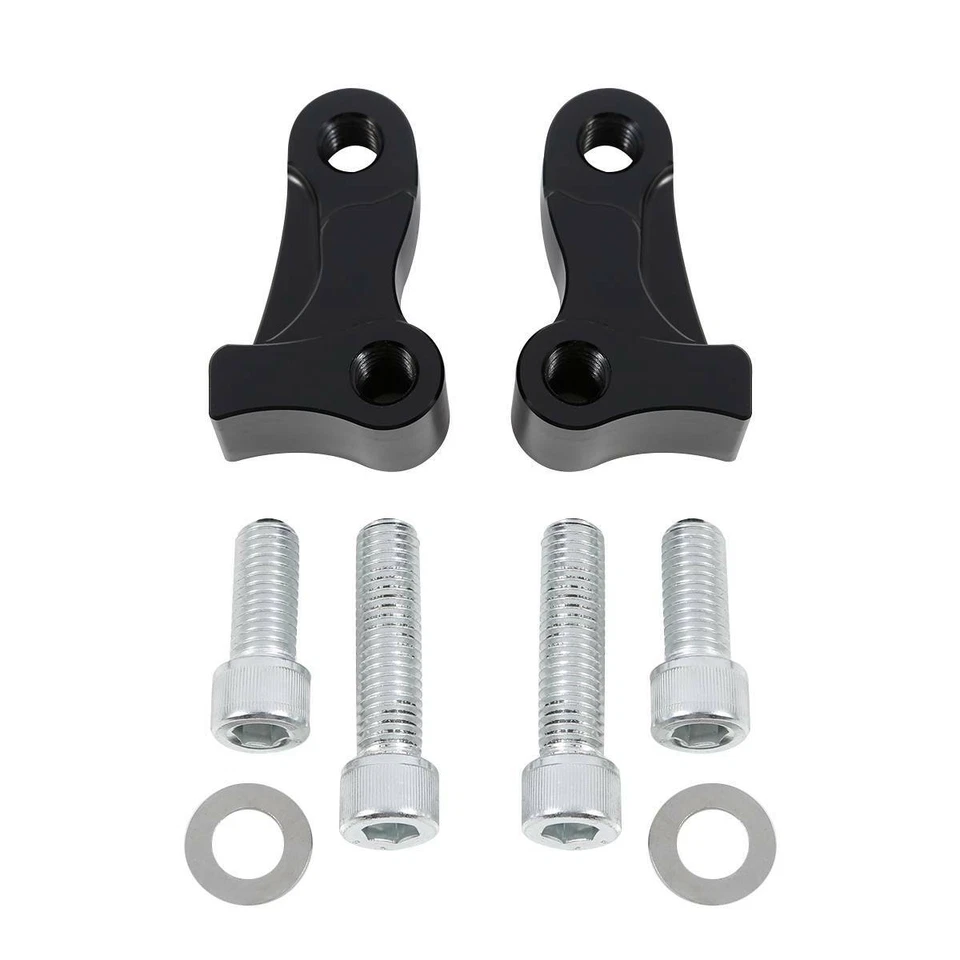 Kit de descenso trasero de 1,75" 1-3/4" para Harley Dyna Wide Glide Low Rider 06-17 Foto 4 de 4