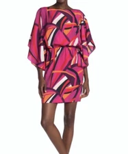 trina Trina Turk Mingus Kimono Sleeve Mini Dress SZ XS NWT