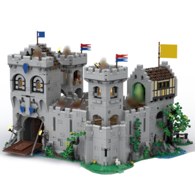 MOC: 5391 PCS Modular Expansion for Set 6080, 6073, 6074, 6086 & 10305 Castle
