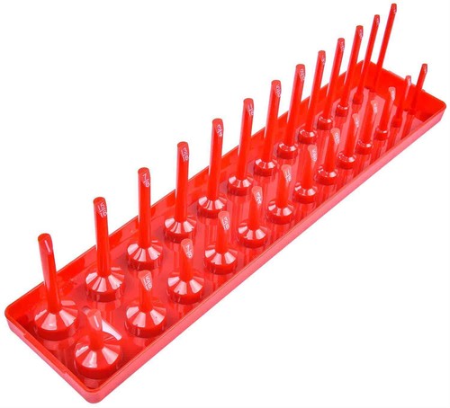 JEGS 85072 Socket Organizer 3/8 in. Drive SAE Sizing 1/4 in. - 1 in ...