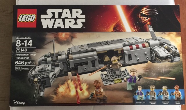 lego star wars resistance troop transporter