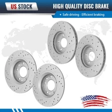 Front & Rear Brake Rotors for 2006-2013 Mazda 6 2006-2011 Ford Fusion
