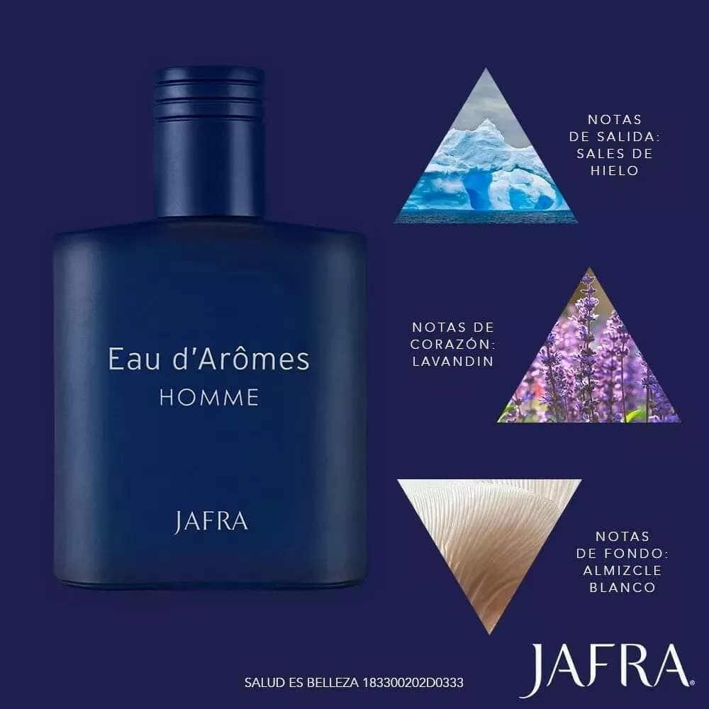 Jafra eau d Aromes Homme Eau De Toilette 3.3 oz