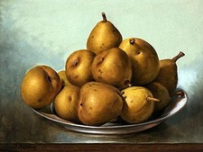 Still Life With Pears Tile Mural Kitchen Bathroom Wall Backsplash Marble Ceramic