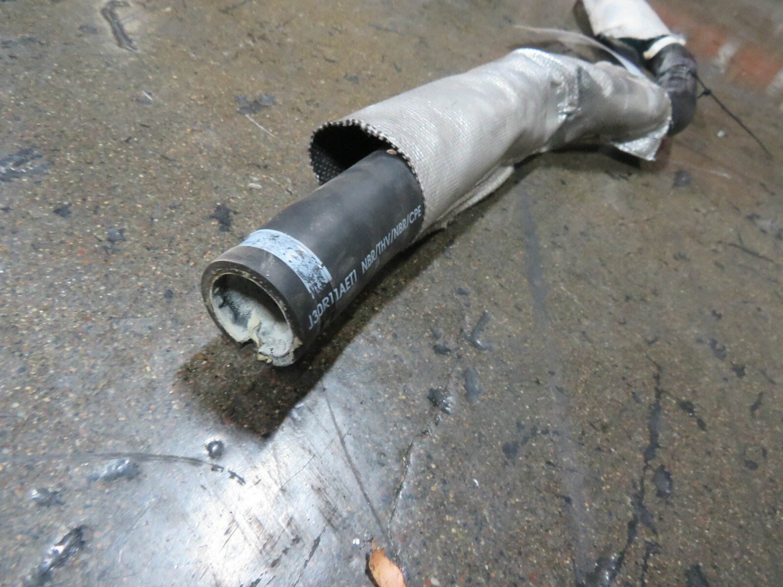 Ferrari 458 Italia, Spider, Lower Tank To Tank Fuel Line, Used, P/N 266693