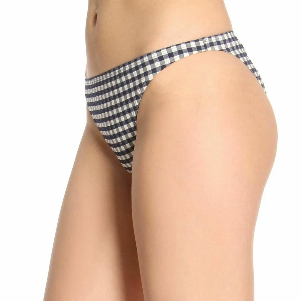 Tory Burch 263502 Women Gingham Hipster Bikini Bottom Swimwear Size X-Large - Image 2 of 3