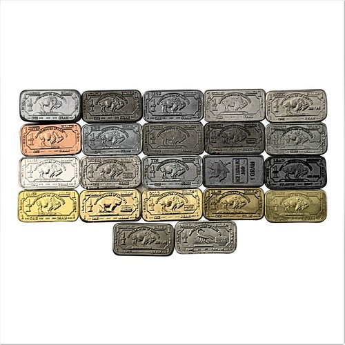 NEW 27 x 1 gram buffalo metal set Tantalum Cobalt Tungsten Vanadium Hafnium Cr C - Picture 6 of 9