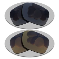 Black&Copper Lenses Replacement For-Oakley Holbrook Mix OO9384 Polarized