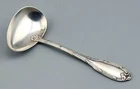 Antique Baby Spoon 950 Silver Spoon Child's Spoon France Art Nouveau (103)