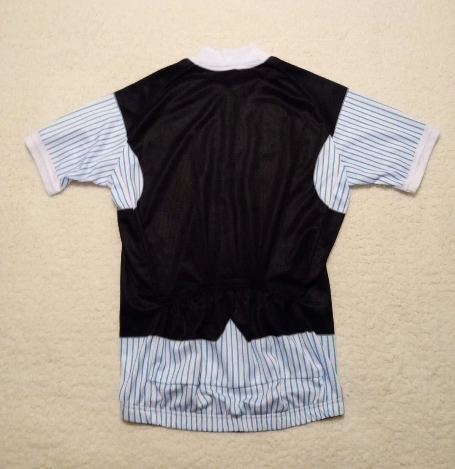 Men's WOLFBIKE short sleeve 3/4 zip cycling jersey suit style size Small - NICE - Image 2 of 4