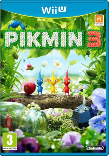 Nintendo WiiU juego Pikmin 3 III 1st Print con Nintendo Seal Stripe NUEVO - Imagen 1 de 1