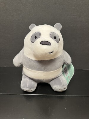 We Bare Bears Panda Bear Plush 7'' Cartoon Network Stuffed Animal Toy NEW w/ Tag