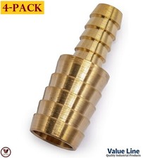 10-PACK! Value Line Brass Hose Mender Splicer...