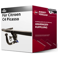 AnhäNgerkupplung Abnehmbar für Citroen C4 Picasso 01.2013-Jetzt Neu