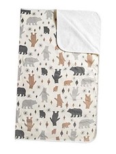 Baby Waterproof Bed Pad Washable Mattress Pad Reusable Underpads Forest Bear